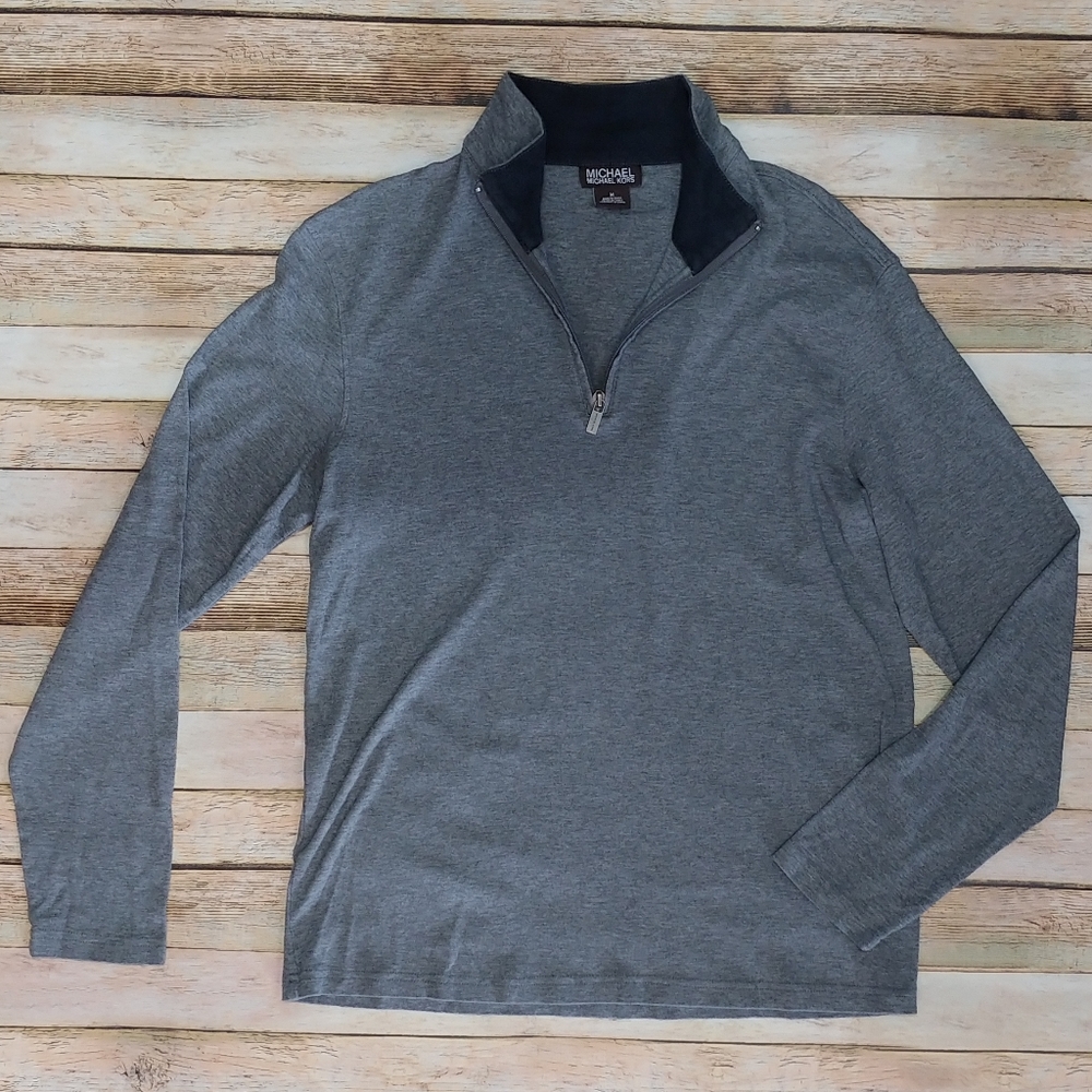 Michael Michael Kors Light Gray Pullover Sweater